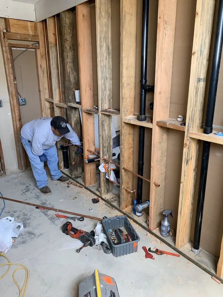 Commercial rough-in plumbing for Water Heater Replacement in Del Aire